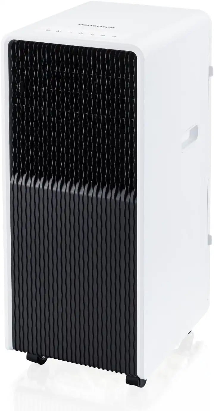 Honeywell 13,500 BTU Slim & Smart WiFi Portable AC with Fan, Dehumidifier, Alexa/Google Home Voice Control – Cools Up to 660 Sq. Ft., HX4CESVWG0